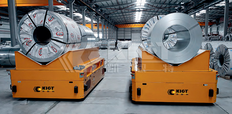 智能重載移運車用于鋼鐵廠鋼卷車間移運