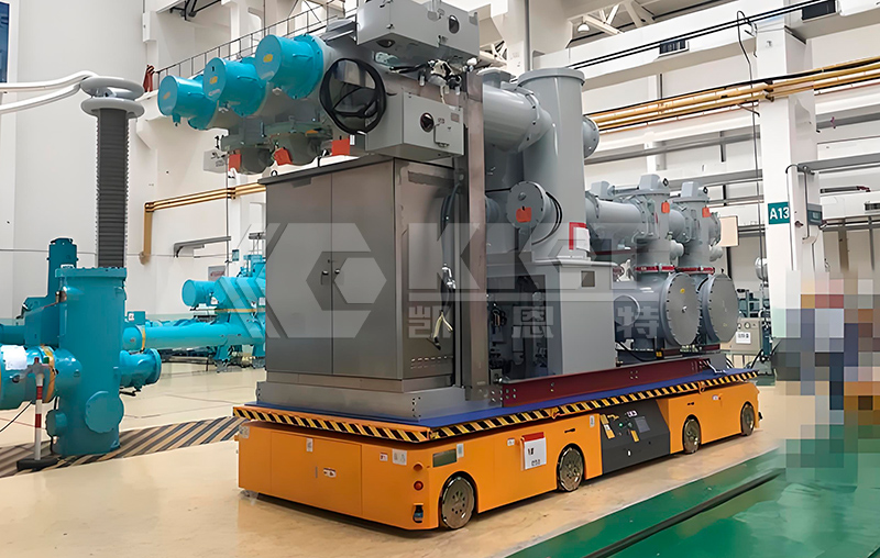 智能重載移運(yùn)車用于高壓電氣組裝移運(yùn)