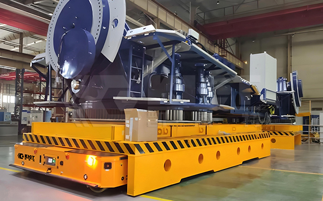 智能重載移運車用于電力行業(yè)變壓器、高壓電器、風(fēng)電機艙、輪轂、大型電機等移運